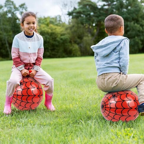 Spider Hopper Ball, 15-Inch Bouncy Balls for Kids, Games & Parties, Inflatable Jumping Toys for Boy Toys & Girls Toys in Kuwait