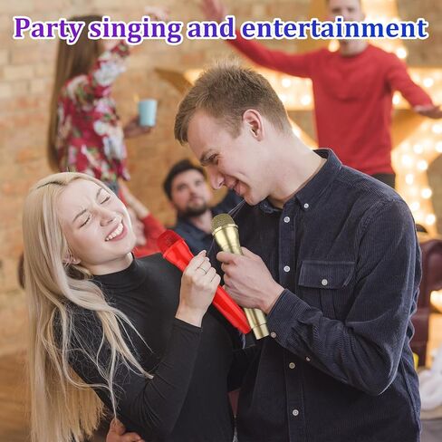 12 PCS Microphone Prop Play البلاستيك ميكروفونات ميكروفونات مزيفة in Kuwait