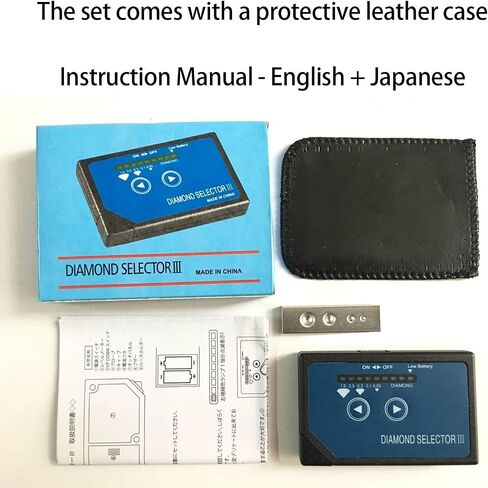 Portable Gem Tester, Gemstone Tester with LED Indicator Light & Touch Screen, Accurate Test and Easy to Read, No Calibration Needed and Easy to Carry, Gemstone Tester for All Stones in Saudi Arabia