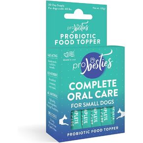 Dental Powder for Dogs Teeth Care, Complete Oral Care for Sm Dogs, Probiotic Food Topper for Extreme Bad Dog Breath (Sm Dog (Under 40 lbs)) in Kuwait
