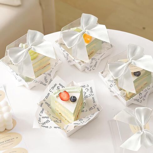 50PCS Bows for Gift Wrapping - 4" Satin Ribbon White Bows with Twist Ties for DIY Crafts, Party Decorations, Wedding, Birthday, Baby Shower, Christmas, Holiday Gifts, Gift Bags in Kuwait