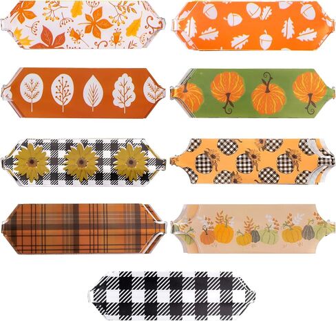 Wrapaholic 18 PCS هدية الخريف سحب أقواس أقواس - 5 بوصات قطرها أقواس السلسلة لعيد الميلاد ، والعطلات ، ومصالح الحفلات ، والديكور in Saudi Arabia