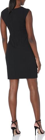 S.L. Fashions Women's Short Sequin Lace Illusion Neckline Cap Sleeve Sheath Dress in Saudi Arabia