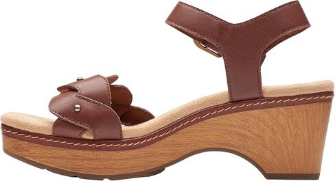 Clarks Women's Seannah Way Wedge Sandal in Saudi Arabia