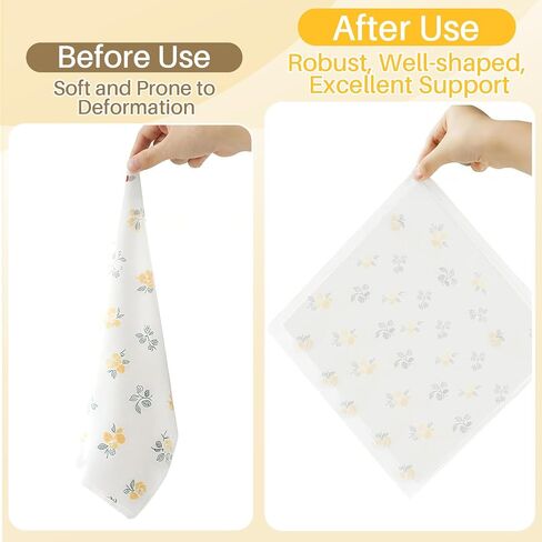 RAINFLOW Fusible Fleece Interfacing for Sewing - 12 Inches X 5 Yards Iron on Interfacing Light Weight White Polyester Single-Sided Fusible Fleece Fabric Interface for DIY Crafting Sewing Projects in Saudi Arabia