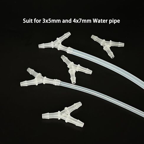 5PCS RC Boat Water Cooling Nozzle 3 Way Water Cooling Nipple Faucet for RC Boat DIY Model Ship Water-Cooled Parts (4.8mm Small Outside Diameter) in Kuwait