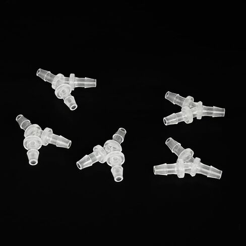 5PCS RC Boat Water Cooling Nozzle 3 Way Water Cooling Nipple Faucet for RC Boat DIY Model Ship Water-Cooled Parts (4.8mm Small Outside Diameter) in Kuwait