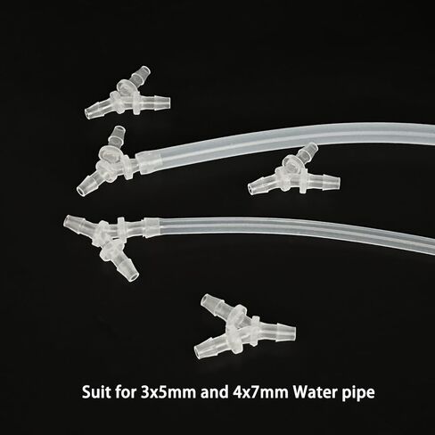 5PCS RC Boat Water Cooling Nozzle 3 Way Water Cooling Nipple Faucet for RC Boat DIY Model Ship Water-Cooled Parts (4.8mm Small Outside Diameter) in Kuwait