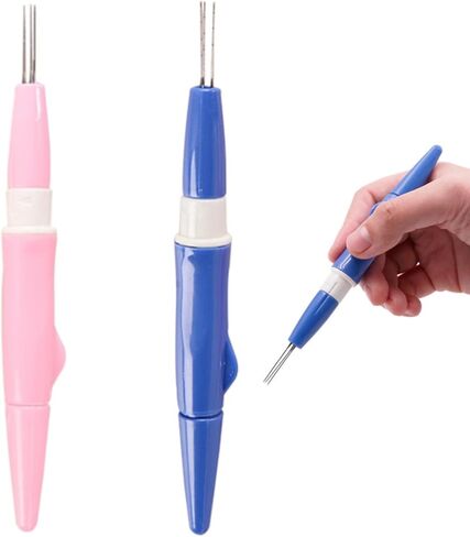 2 Pack Pen Style Wool Felting Tool Set | Each with 3 Needles | Portable Multi-Needle Tools for DIY Patchwork & Home Crafts in Saudi Arabia