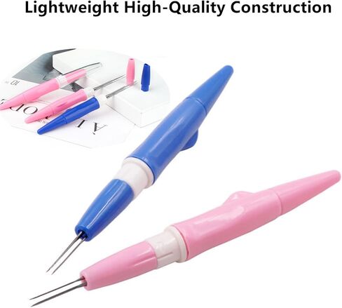 2 Pack Pen Style Wool Felting Tool Set | Each with 3 Needles | Portable Multi-Needle Tools for DIY Patchwork & Home Crafts in Saudi Arabia