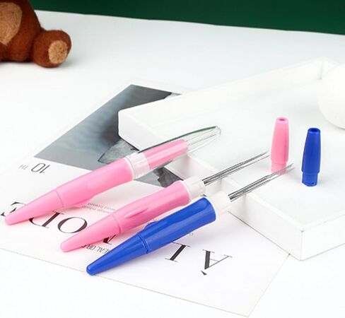 2 Pack Pen Style Wool Felting Tool Set | Each with 3 Needles | Portable Multi-Needle Tools for DIY Patchwork & Home Crafts in Saudi Arabia