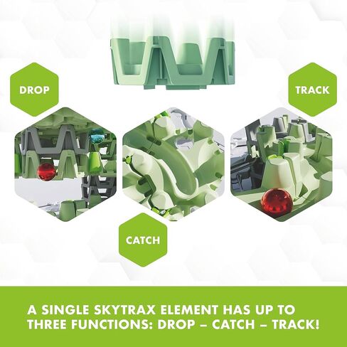 Ravensburger Gravitrax Action Set SkyTrax | نظام تشغيل الرخام المبتكرة | لعبة الرخام والبناء لأعمار 8+ ، متوافقة مع جميع منتجات Gravitrax in Saudi Arabia