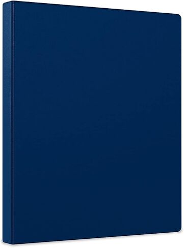 Staples 1/2-inch 3-Ring Non-View Binders, Navy, 3/Pack (ST26648-CCVS) in Saudi Arabia