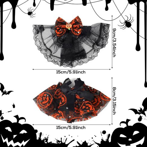 Doll Halloween Cloths ، Doll Pumpkin Skirt مجموعة تنورة لطيفة وملحقات ملابس الملابس ملحقات للعب 6.69 بوصة (لا لعبة) in Saudi Arabia
