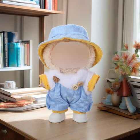 ملابس لـ Laboboo 17cm Dolls - 6 ملابس مجموعات مقابل 6.7 بوصة دمى ، ملابس أنيقة متميزة مع إكسسوارات للعب والعرض （لا دمية） (set1) in Kuwait