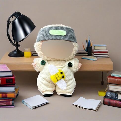 ملابس لـ Laboboo 17cm Dolls - 6 ملابس مجموعات مقابل 6.7 بوصة دمى ، ملابس أنيقة متميزة مع إكسسوارات للعب والعرض （لا دمية） (set1) in Kuwait