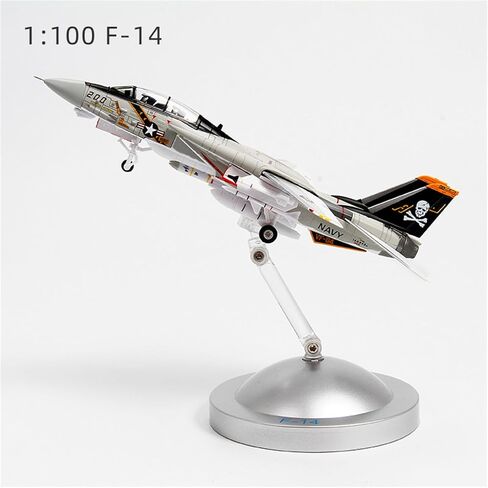 Zezefufu 1: 100 F-14A Tomcat Fighter Attack Plane Model Model Model in Saudi Arabia