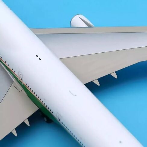 Zezefufu 1: 350 سبيكة إيفا Air B747 نموذج معرض علوم الطيران الطائر in Saudi Arabia
