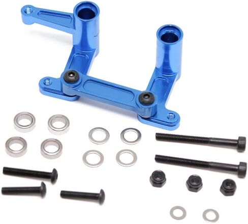 أجزاء ترقية التوجيه متوافقة مع 1/10 مقياس 2WD VXL السحب السحب رابط السحب المعدني ومجموعة Bellcranks (أحمر) in Kuwait