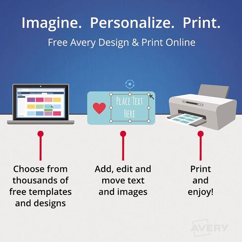 Avery 11431 Index Maker, Laser, Unpunched, 5-Tab,5-Set/PK,11-Inch x8-1/2-Inch,WE in Saudi Arabia