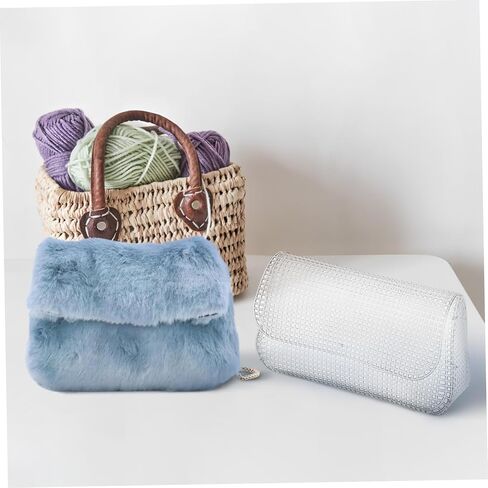 AUTSUPPL 4pcs Mesh Canvas Sheets Needle Mesh Sheets for Quilting Crafting Knitting Embroidery Squares in Kuwait