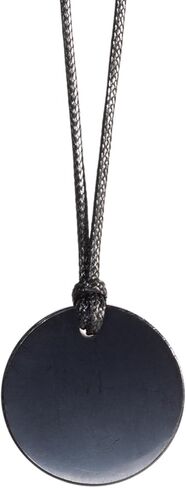 Keled Rocks Shungite Pendant Necklace Raw Stone in Saudi Arabia