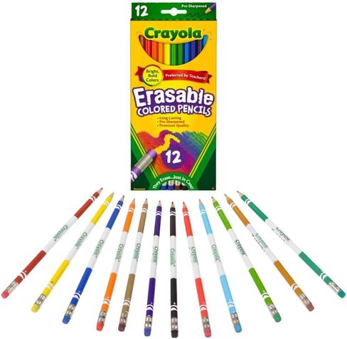 BUNK BUY: أقلام الرصاص الملونة Crayola 12/PKG 68-4412 (3 عبوات) in Saudi Arabia
