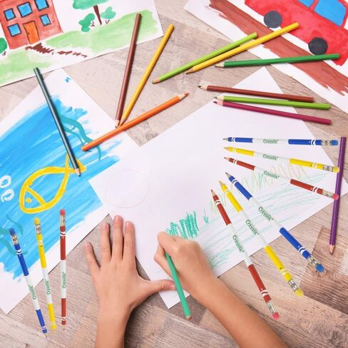 BUNK BUY: أقلام الرصاص الملونة Crayola 12/PKG 68-4412 (3 عبوات) in Saudi Arabia