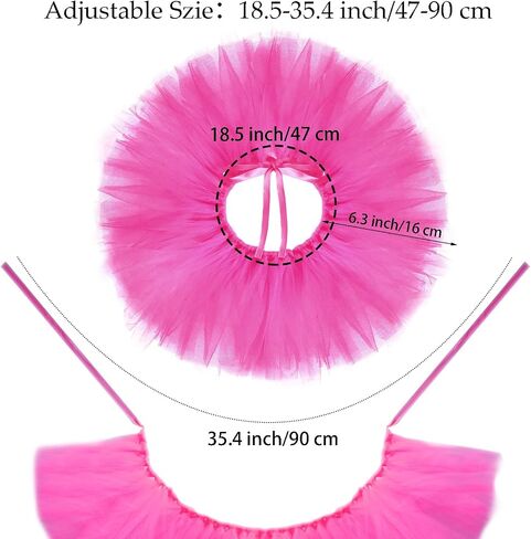 2 PCS Dog Tutu Dress مع Pearl Crown for Small Medium Pet Cat Dog Dog Halloween Assume Fress for Ballet Birthdy Party Photo Photo Prop in Saudi Arabia