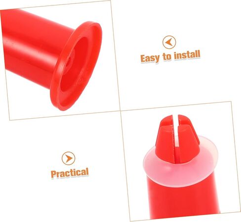 4pcs Scale Feet for Digital Kitchen Scales Stable Weighing Tray Pan Accessories Easy to Install White Plastic Support for Accurate Measurements in Saudi Arabia