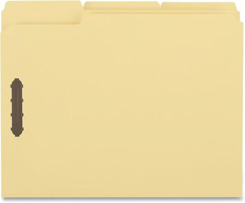 Universal UNV13524 1/3 CUT TAB LETTER SIZE Deluxe Deluxe TOP TOP مجلدات مع السحابات - الأصفر (50/صندوق) in Saudi Arabia