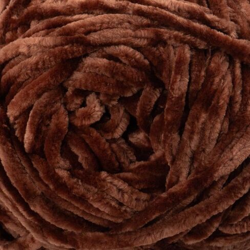 Craft County Bulky 5 Velvet Yarn - خيوط بوليستر ناعمة للغاية للبطانيات ، ديكور المنزل ، وأكثر من ذلك! in Kuwait