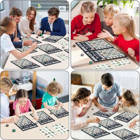 24 Set Book Club Dice Game Cards for Adults Reading Group Discussion Question Cards with Reward Stickers Book Review Dice Game for Night Books Party Favors Readers BookLovers Community Gift in Saudi Arabia