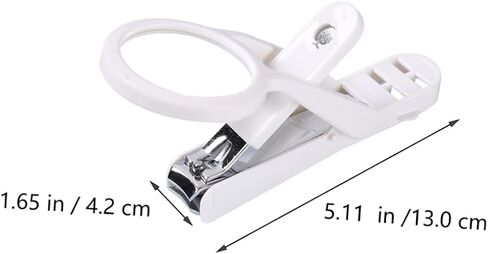 Ganazono 2pcs Clippers Nail Nail Magnifier For Hedgehog و Hamster Pet Divel Lens in Kuwait
