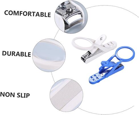 Ganazono 2pcs Clippers Nail Nail Magnifier For Hedgehog و Hamster Pet Divel Lens in Kuwait
