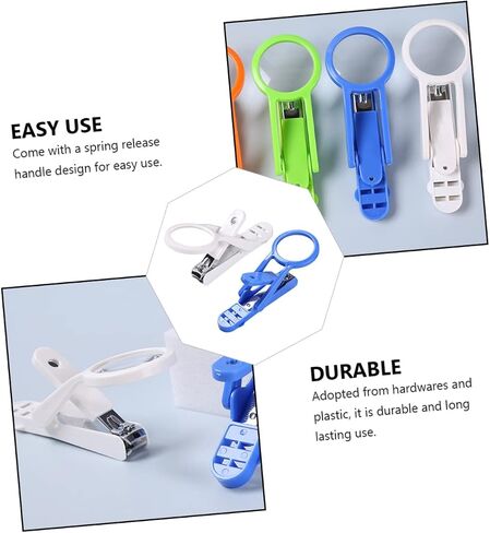 Ganazono 2pcs Clippers Nail Nail Magnifier For Hedgehog و Hamster Pet Divel Lens in Kuwait
