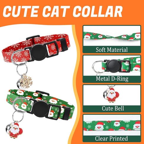 18 Pcs Holiday Cat Collars Halloween Cat Collars with Bell Adjustable Breakaway Kitten Collar with Plastic Buckle for Holiday Pet Cat Costume in Saudi Arabia