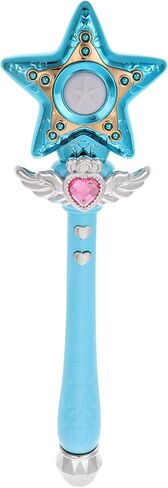Toyandona Kids Princess Led Star Fairy Stick Party Favor Girl Dress-Up Accessor Fight-Up Fairy Fairy Wand Stick toy للاحتفالات بعيد الميلاد وحفلات الأزياء عيد الميلاد in Kuwait