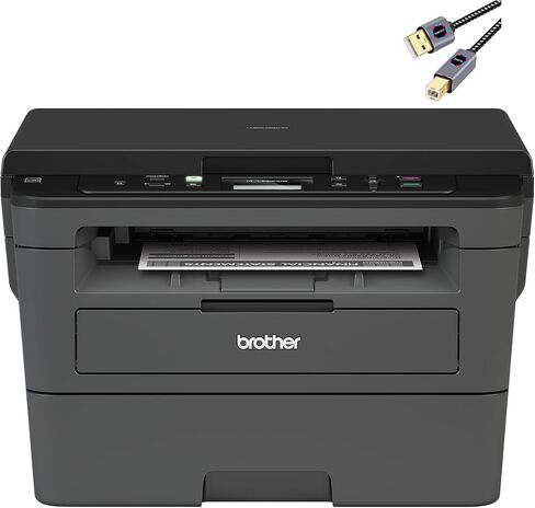 Brother L-2390DW Series Compact Monochrome Laser Laser Laser Printer ، اللاسلكي ، الطباعة المحمولة ، الطباعة التلقائية ذات الجوانب ، ما يصل إلى 32 صفحة/دقيقة in Saudi Arabia