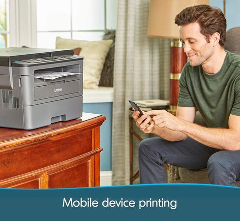 Brother L-2390DW Series Compact Monochrome Laser Laser Laser Printer ، اللاسلكي ، الطباعة المحمولة ، الطباعة التلقائية ذات الجوانب ، ما يصل إلى 32 صفحة/دقيقة in Saudi Arabia