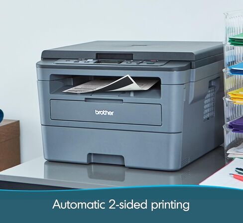 Brother L-2390DW Series Compact Monochrome Laser Laser Laser Printer ، اللاسلكي ، الطباعة المحمولة ، الطباعة التلقائية ذات الجوانب ، ما يصل إلى 32 صفحة/دقيقة in Saudi Arabia