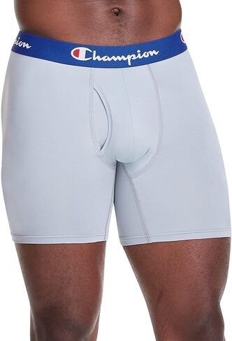 Champion Men's Lightweight & Breathable Stretch Boxer Brief (Pack of 3) in Kuwait