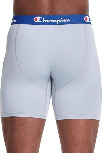 Champion Men's Lightweight & Breathable Stretch Boxer Brief (Pack of 3) in Kuwait