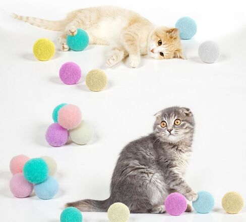 200 Pieces Pom Poms Balls for Crafts, 1 Inch Pompom Ball, Multicolor Fuzzy Ball for Crafts, Fuzzy Pompom Puff Balls for DIY Arts, Craft Making Decorations Projects, Home Party Decorations in Saudi Arabia