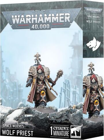 Games Workshop Warhammer 40K: Space Wolves: Wolf Priest in Saudi Arabia