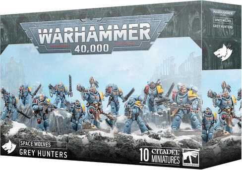 Games Workshop - Warhammer 40,000 - Space Wolves: Grey Hunters in Saudi Arabia