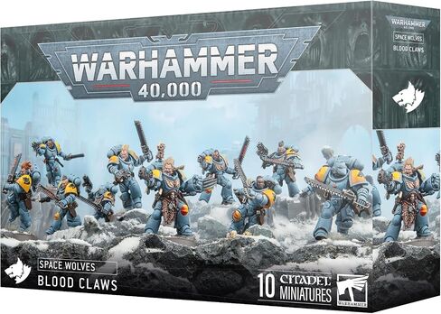 Games Workshop - Warhammer 40,000 - Space Wolves: Blood Claws in Saudi Arabia