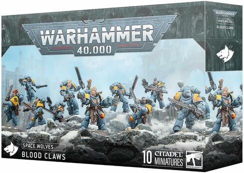 Games Workshop - Warhammer 40,000 - Space Wolves: Blood Claws in Saudi Arabia