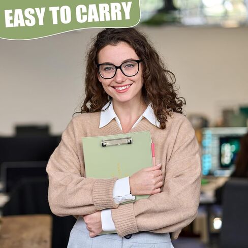 Honoson 2 Sets Leather 3 Ring Binder with Clipboard 1.5 Inch Aesthetic Binders Organizer Fit Letter Sized Paper 13" x 10.2" with 5 Tabs Pockets Dividers Folder and Divider Stickers for School Office in Saudi Arabia