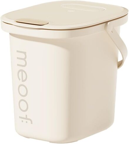 MEOOF Automatic Vacuum Pet Food Storage Airtight Dry Pet Food Bucket 13L/15 lb Dog Food Storage Container for Dogs Cats Small Animals Rechargeable Sealed Storage Bin with Scoop in Saudi Arabia